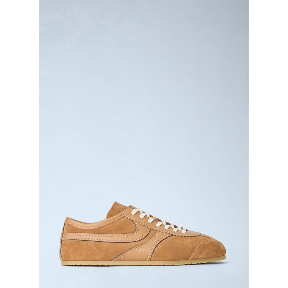 Dries Van Noten Women Suede Panel Sneakers